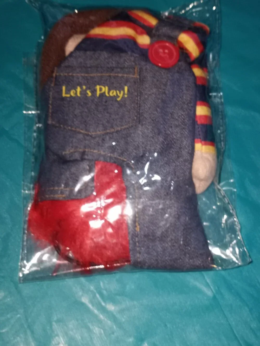 Small pet Chucky doll costume